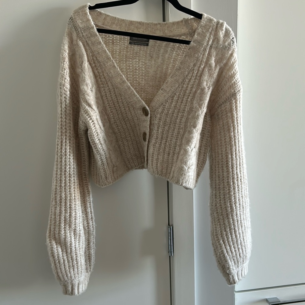 Knit cardigan